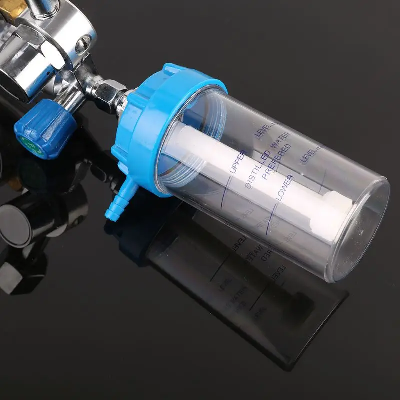 Pressure Regulator O2 Medical Oxygen inhaler Pressure Reducing Valve Oxygen Meter G5/8" 0-10L/min