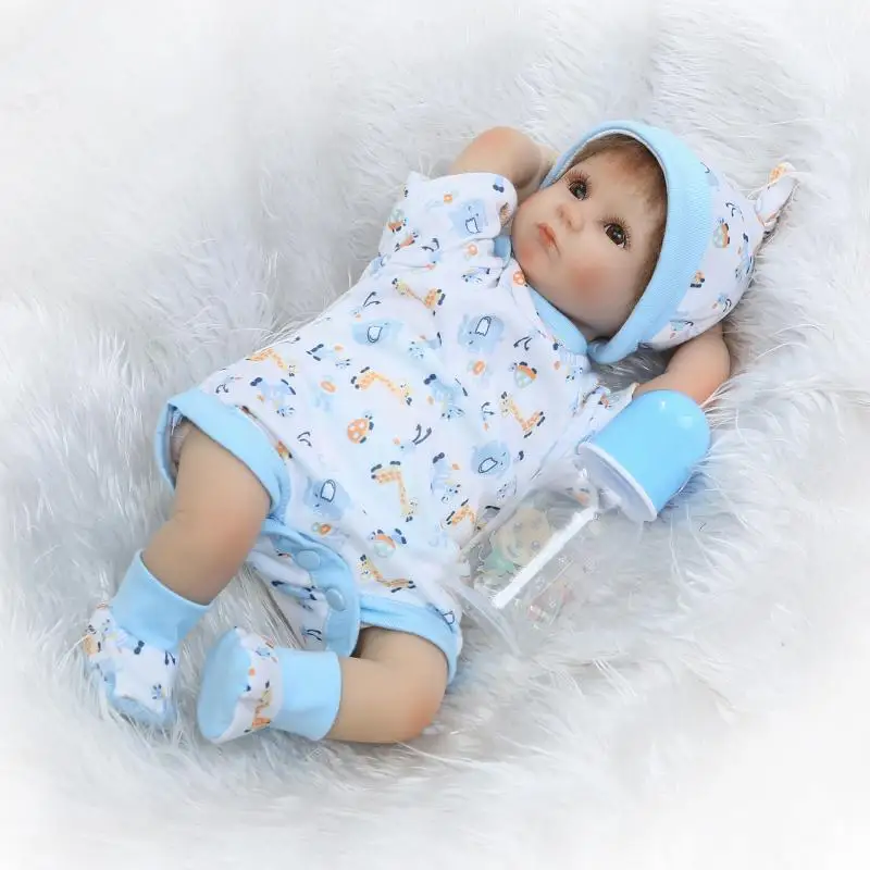 Reborn Baby Doll Twins с магнитной пустышкой 16 дюймов спящий мальчик и девочка Bebes
