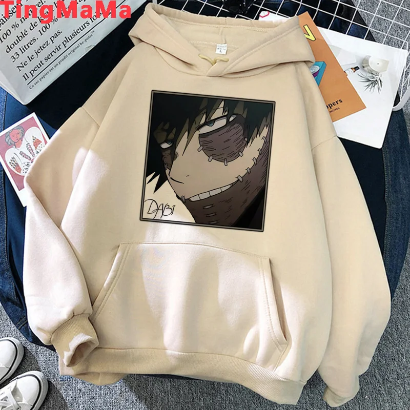 

Толстовки My Hero Академия Dabi мужские в стиле Харадзюку большого размера с принтом Ulzzang мужские толстовки с принтом hoddies