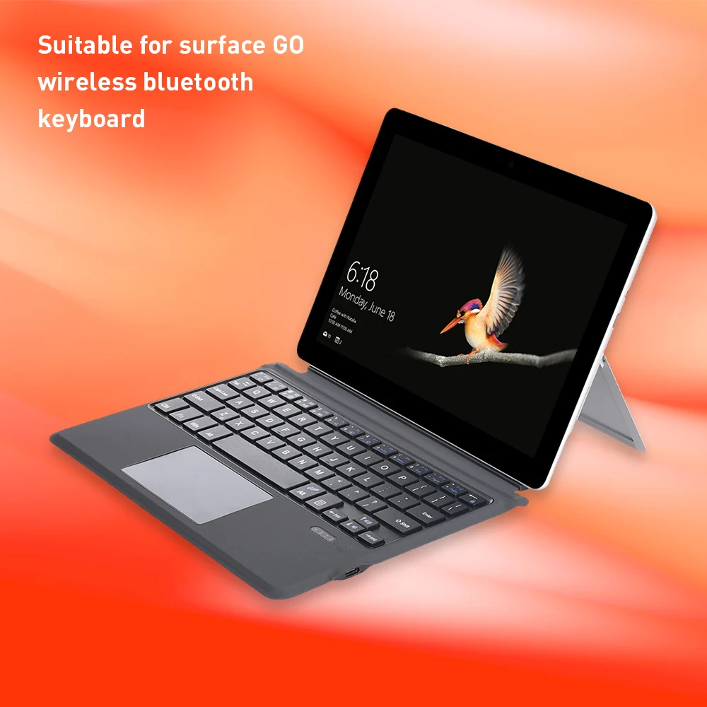 

Беспроводная Bluetooth-клавиатура, портативная Водонепроницаемая мини-клавиатура для планшета, ноутбука, ПК, настольного компьютера, с подсвет...