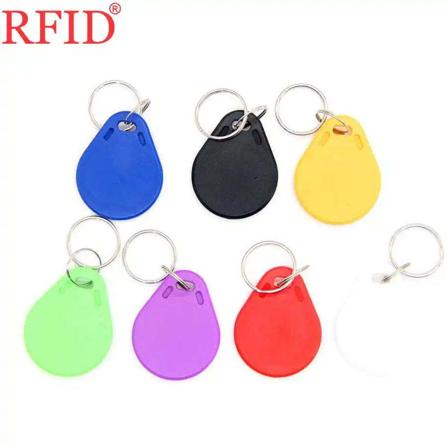 UID S50 1K 13 56 МГц перезаписываемый сменный брелок NFC RFID Бесконтактный ключ с кольцом