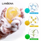 Мыло ручной работы с гиалуроновой кислотой LANBENA, увлажняющее восстанавливающее мыло с эфирным маслом для ухода за кожей
