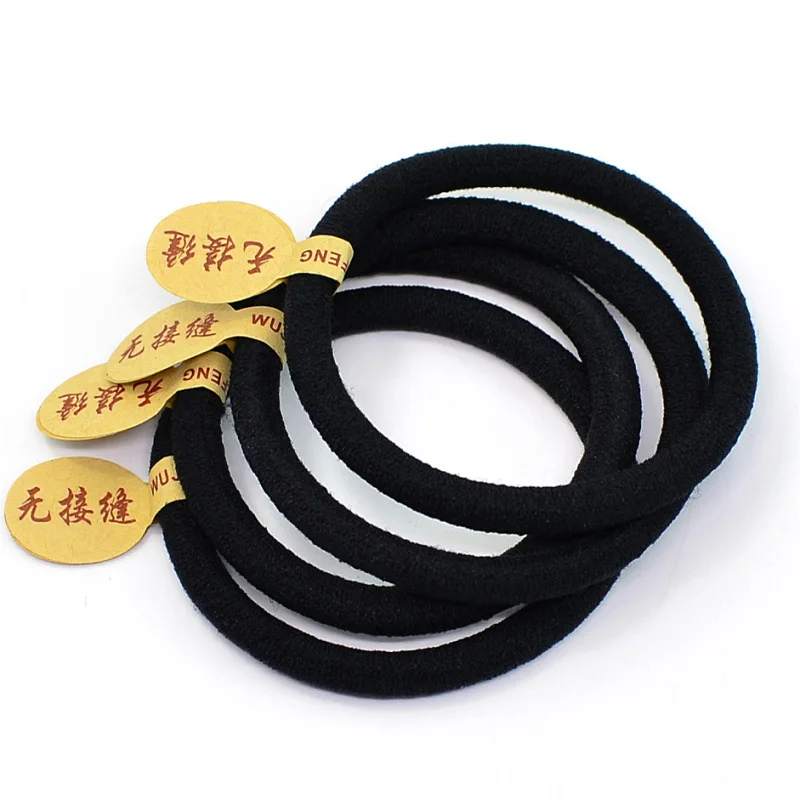 12 шт./лот резинки для волос черного и коричневого цвета женские аксессуары волос|