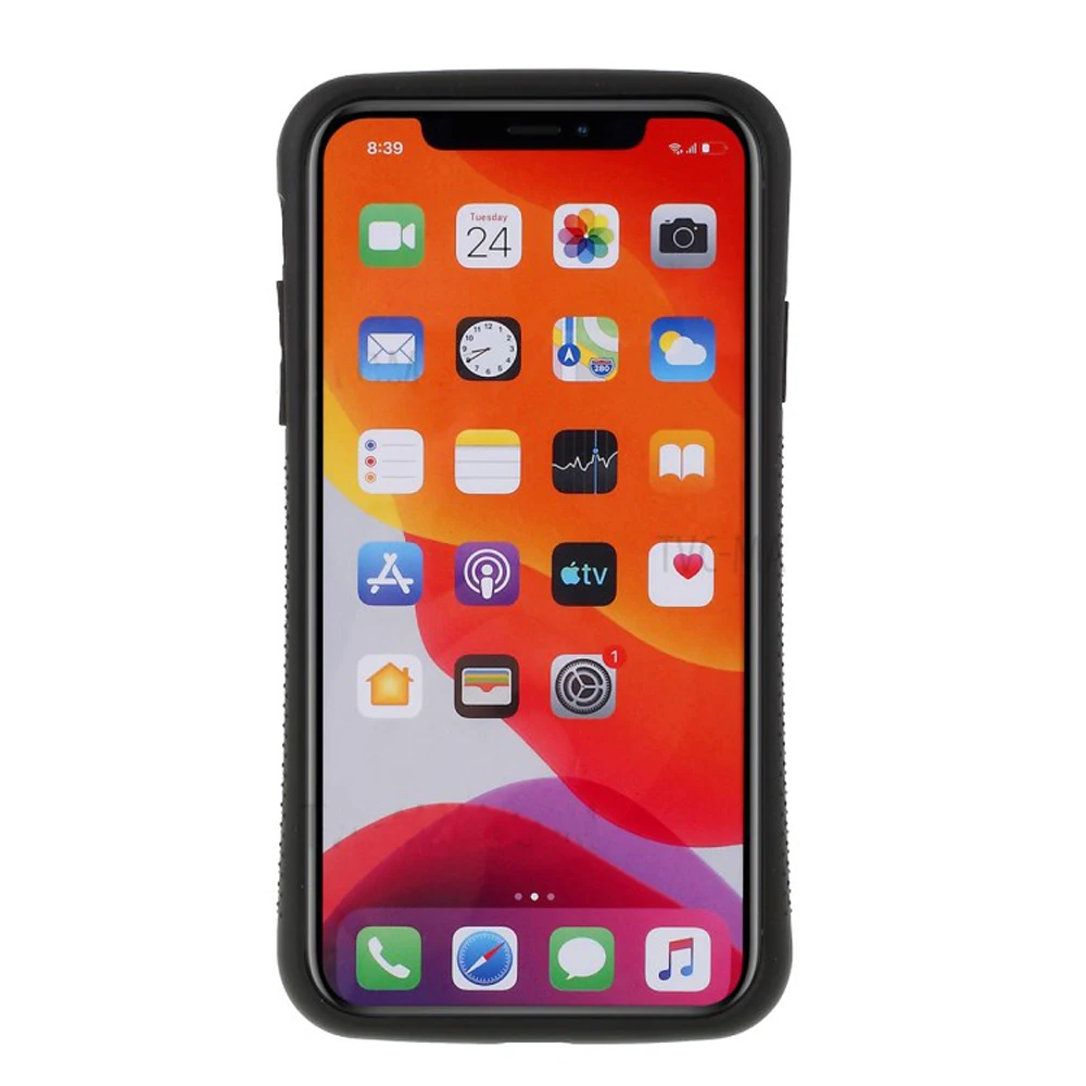 Тонкий гибридный противоударный и нескользящий жесткий чехол Iface для IPhone 12 12Mini