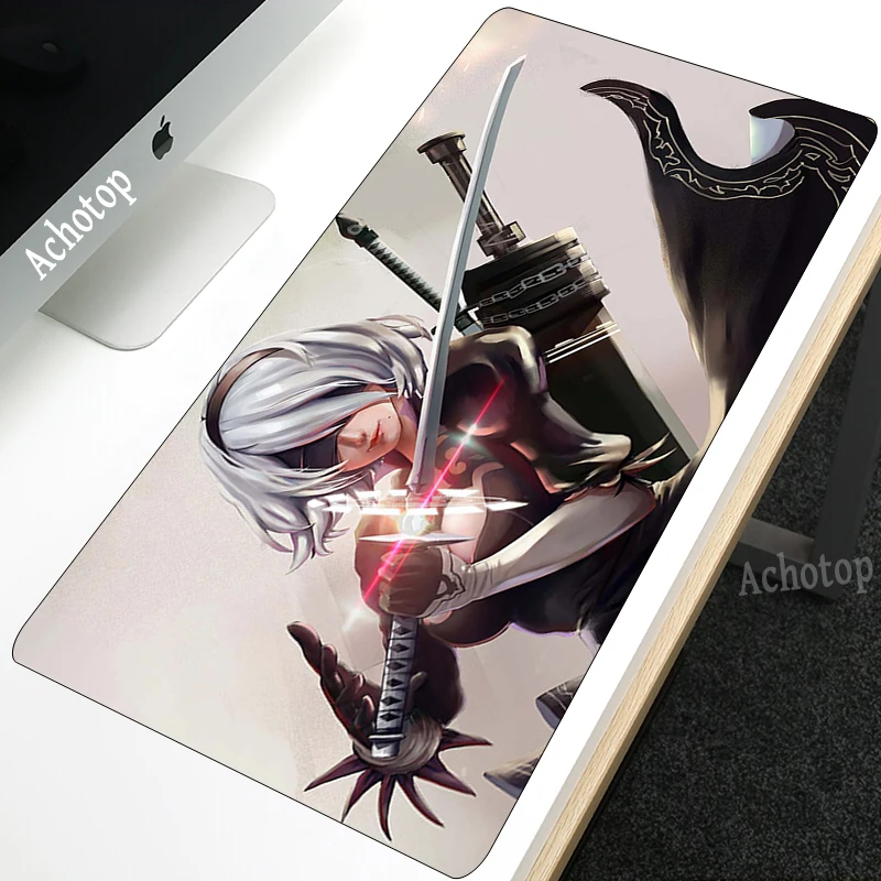 

NieR:Automata Locking Edge Anti-slip Rubber Mouse Pad 3D Buttock 3D Bottom Wrist Rest 2B Sexy Mats Games Anime Home Soft carpet