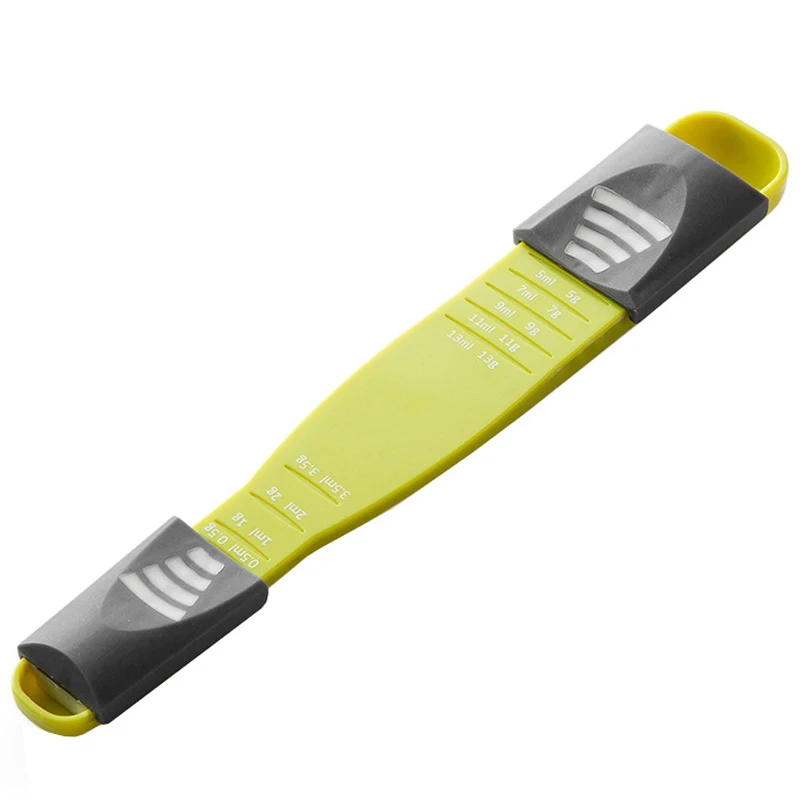 Кухня восемь шкала ложка мерная регулируемое количественное грамм ложечка для