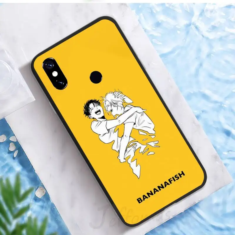 

Banana Fish high quality shell Phone Case For Xiaomi Redmi note 7 8 9 t k30 max3 9 s 10 pro lite