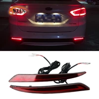 2pcs for ford mondeo fusion 2013 2014 2015 2017 2018 led bumper light rear fog lamp brake light turn signal light reflector