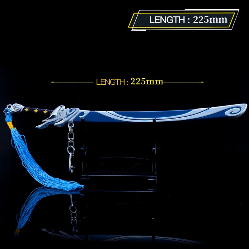 Game Peripheral Toy Knife Model Weapon Yasuo Blast Sword Hero Alloy Metal Ornament | Игрушки и хобби