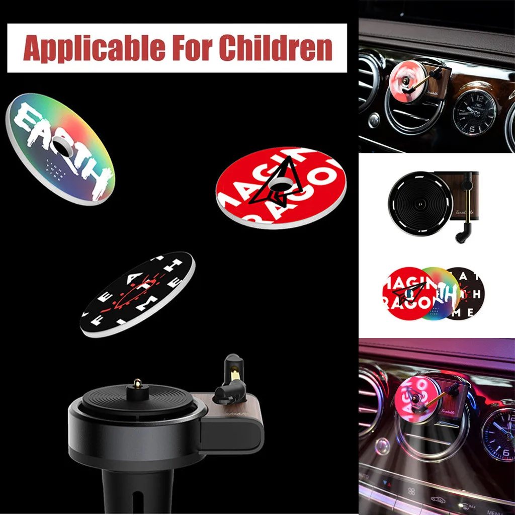 Автомобиль Vent Духи Диффузор проигрыватель освежитель воздуха для автомобиля