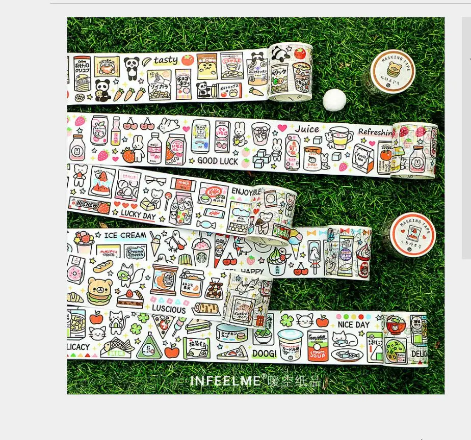 50 мм праздничная бижутерия для женщин с рисунками кролика панды медведь принтом