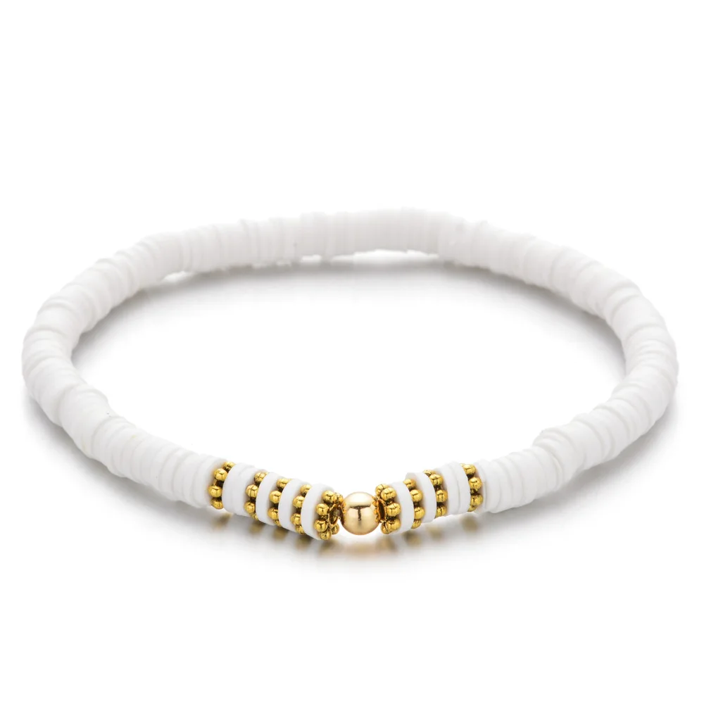 

Lucky Bracelet Jewelry Adjustable Handmade Colorful Wrap Bracelet Ceramic Bracelet Rope Braided Bracelet