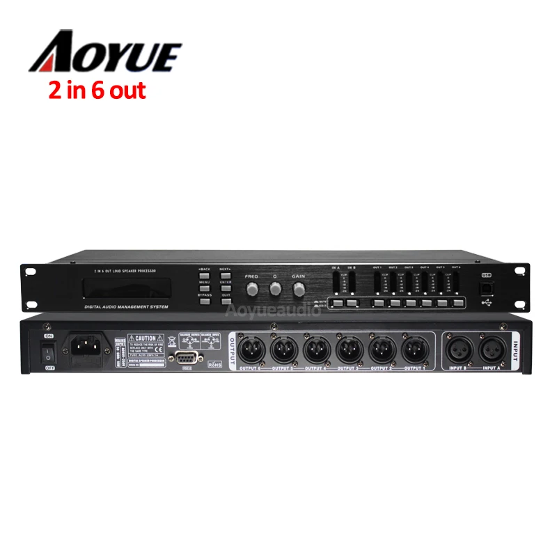 Цифровой процессор P226 DSP для ktv|dsp audio processor|for speakerprocessor |