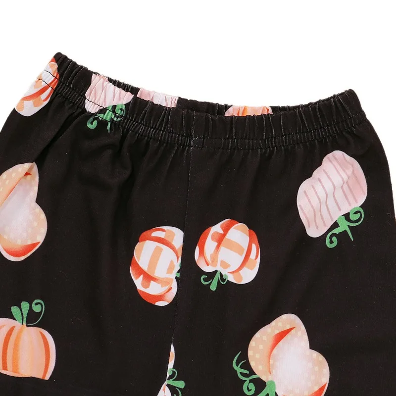 

Autumn Baby Girl Casual Costume Long Sleeve Print Blouse Dress+Pants+Headband Set