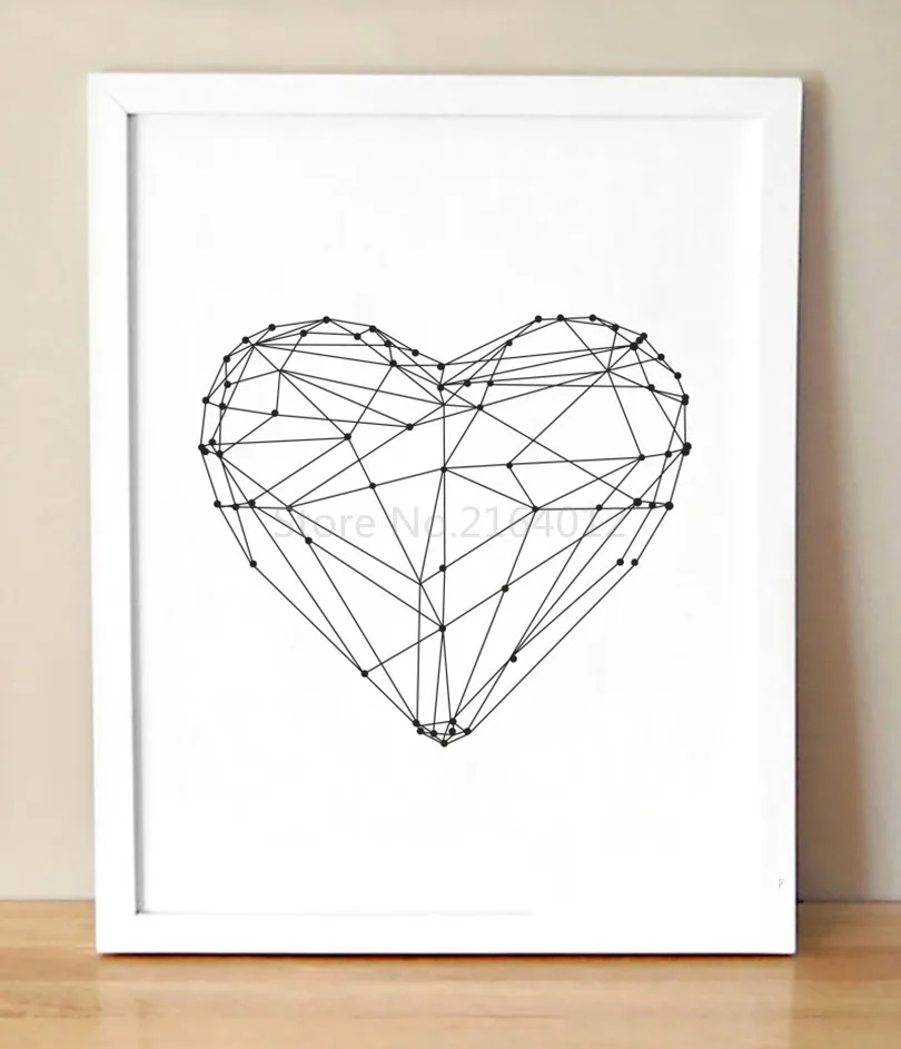 Черно-белая Современная Мотивационная художественная работа с цитатами постер