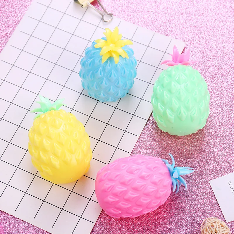 

Мягкие игрушки-антистресс в виде ананаса-сжимаемые антистрессовые шарики, трендовые Сенсорные игрушки, Новые забавные игрушки для детей и ...