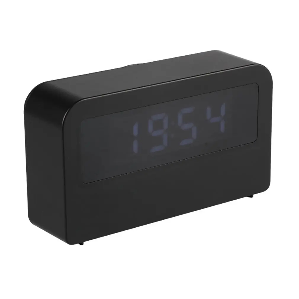 

Digital Alarm Clock Led Time Display Large Screen Digital Page Turning Book Desktop Clock Night Light Rechargeable Clock