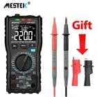 Цифровой мультиметр MESTEK, профессиональный, 10000 отсчетов, True среднеквадратичный тестер, многофункциональный аналоговый мультиметр, тестер тока