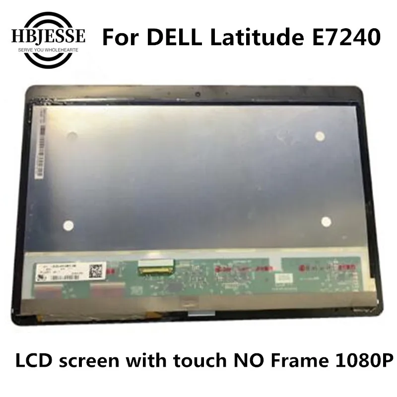 Сенсорный ЖК-экран 12 5 дюйма в сборе для DELL Latitude E7240 LP125WF1-SPA4 PY6P2