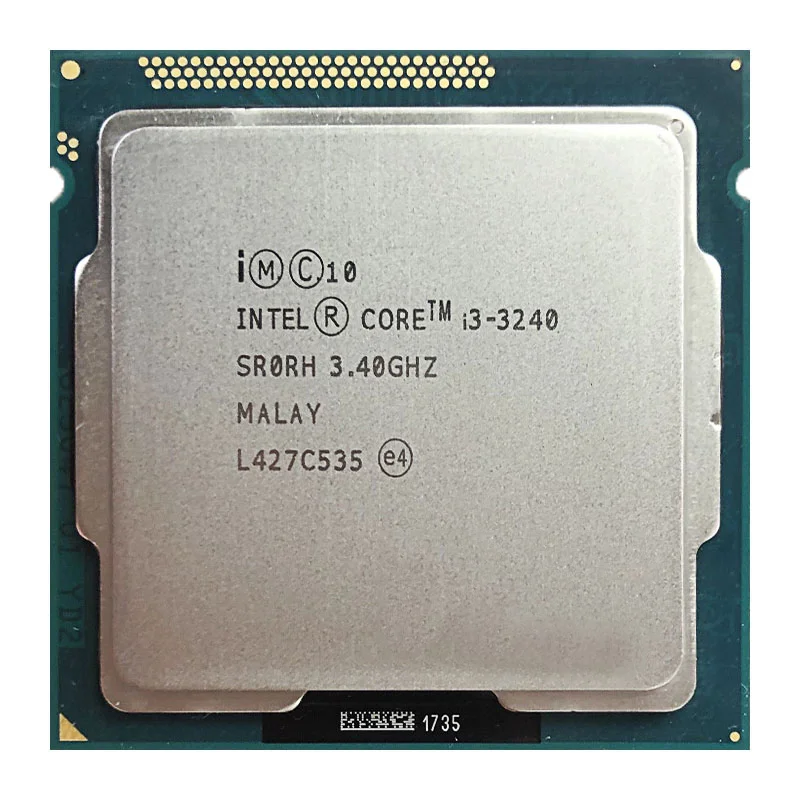 Intel Core i3 3240 3 4 ГГц двухъядерный процессор Процессор м 55 Вт LGA 1155|Процессоры| |