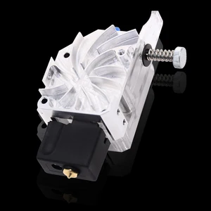 3d printer parts nf wind v6 dual gear drive bowden extruder with nozzle simple installation ender 3 short distance printing free global shipping