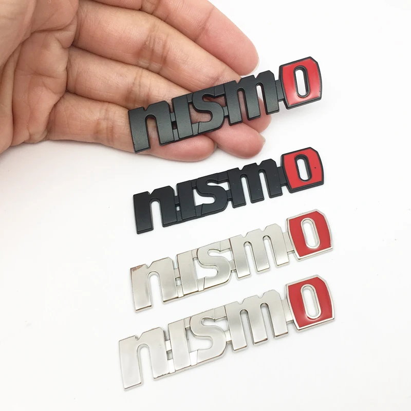 Металлические наклейки с логотипом для Nissan Nismo Tiida Teana Qashqai Juke X trail 2 шт. | Автомобили