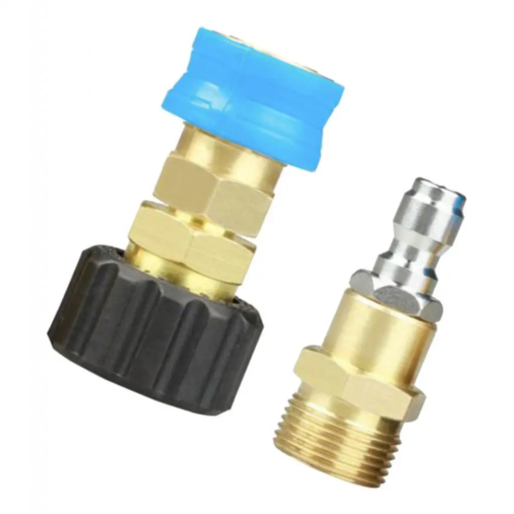 

Brass Pressure Washer Adapter M22 X 1/4'' Quick Connector HD