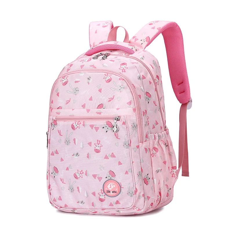 Большой Школьный ранец для девочек-подростков, водонепроницаемый рюкзак с принтом для учеников начальной школы, сумки для учебников