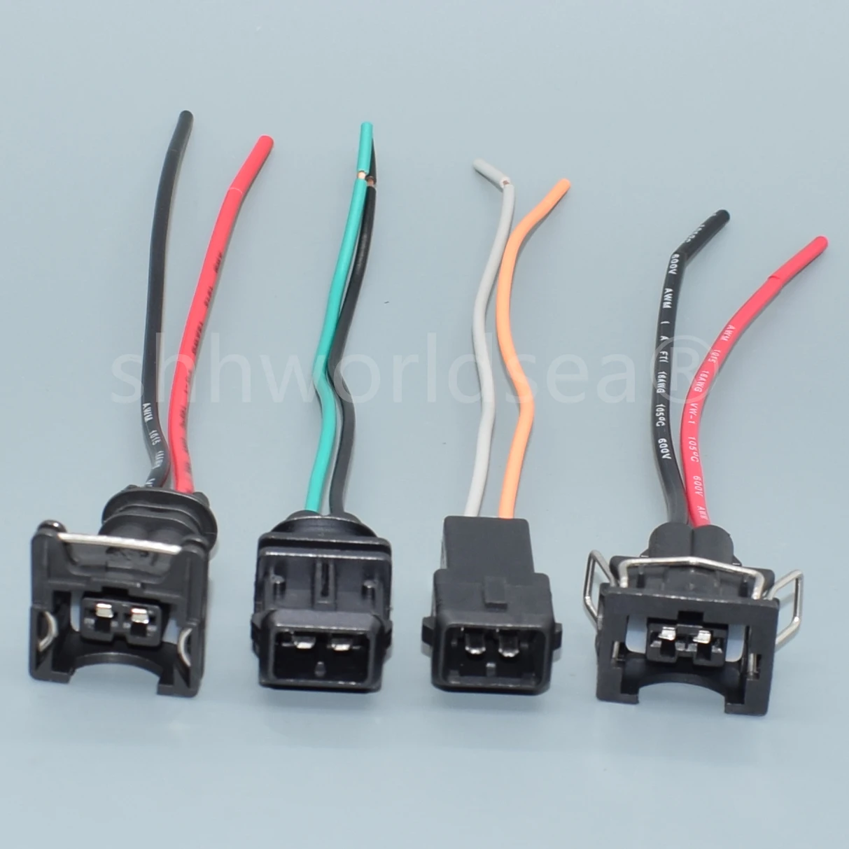 Shhworldsea 3 5 мм Junior Power Timer 2 pin Герметичный топливный инжектор EV1 разъем катушки