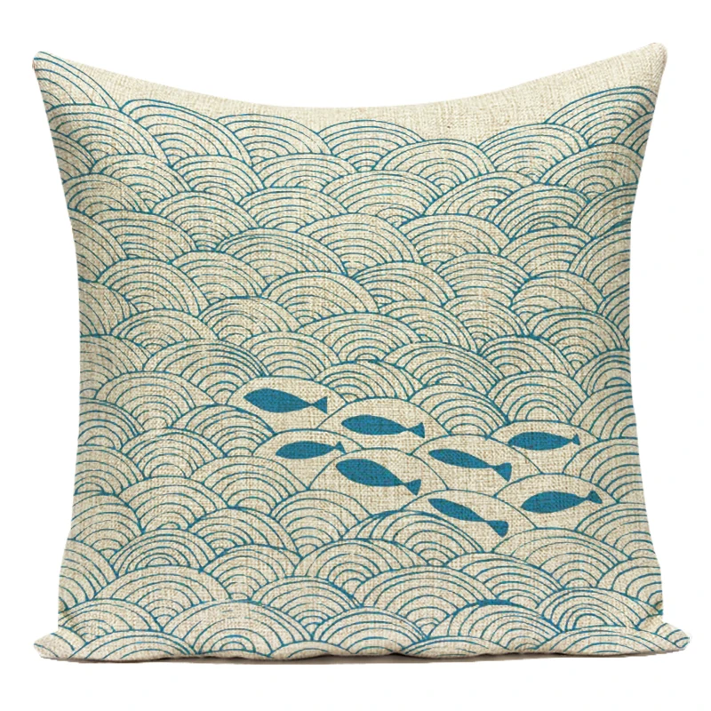 

Чехлы для подушек ZXZXOON с принтом животных 45x45 см