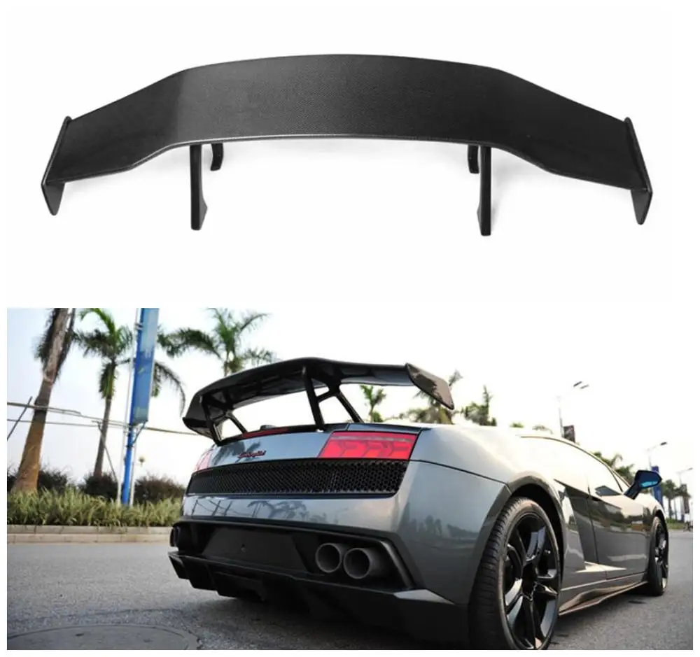 Углеродное волокно заднего крыла багажник выступ Спойлеры подходит для Lamborghini GALLARDO LP550 LP560 LP570 спойлер 2008 2009 2010 2011 2012 2