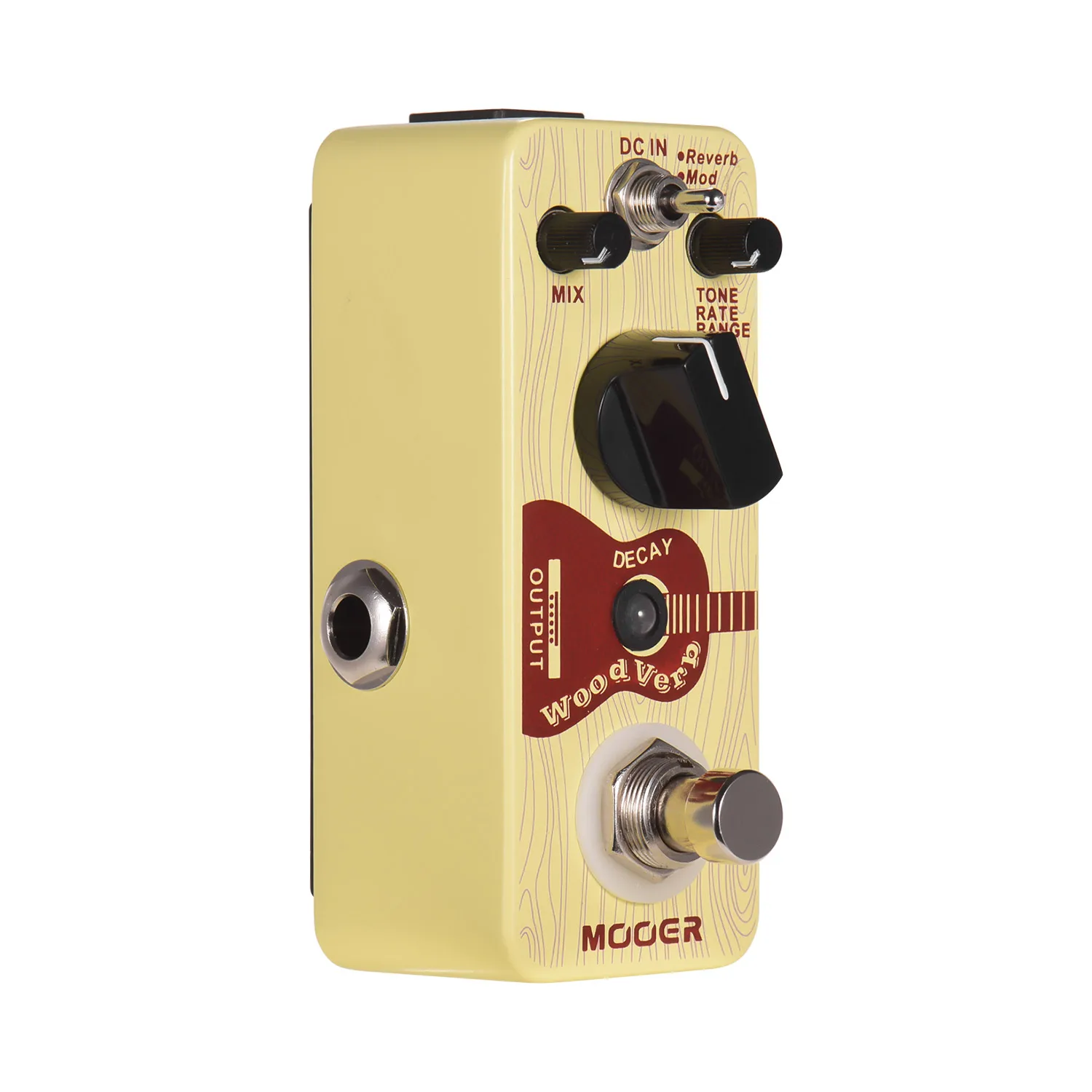 

Mooer WoodVerb Quality Guitar Reverb Pedal Digital Reverb Pedal Reverb/Mod/Filter Modes