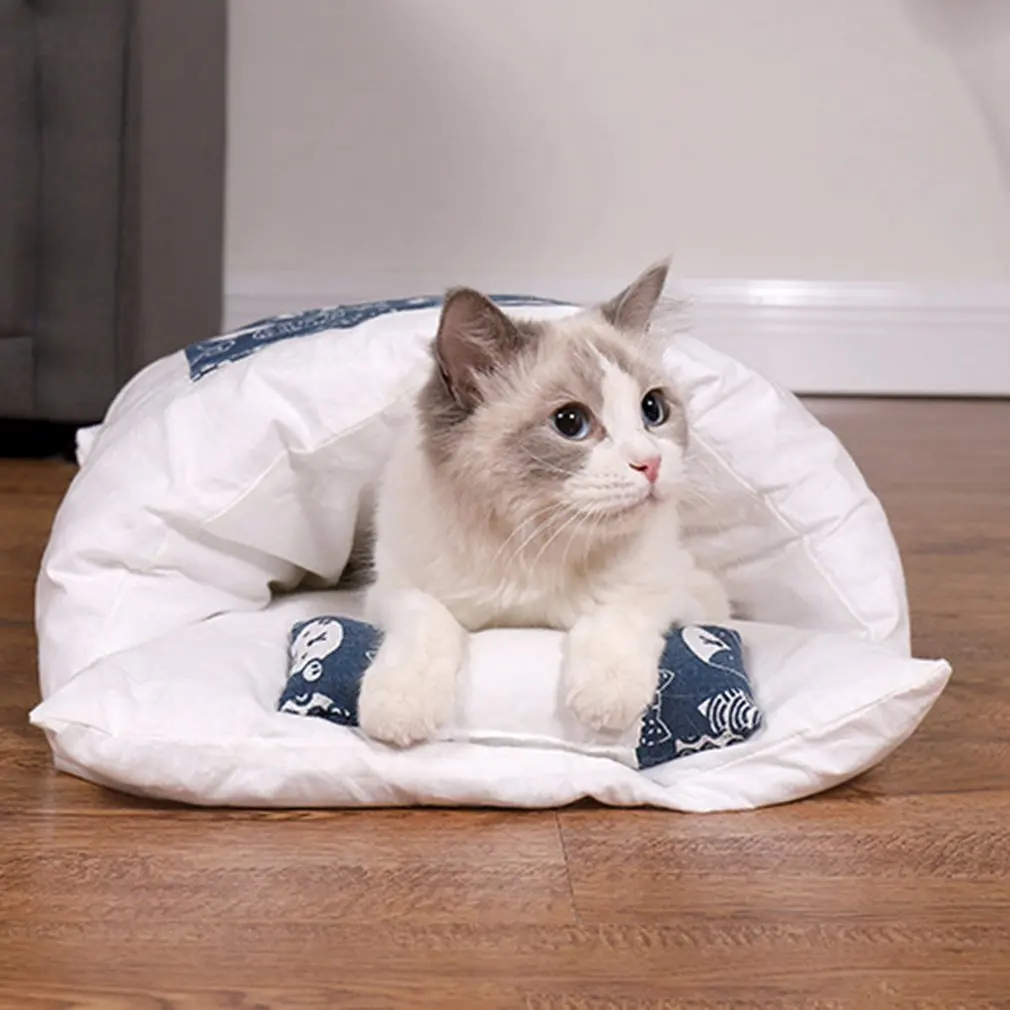 

1pc Cat Dogs Pet Bed House Puppy Cats Sleeping Bag Mat Sofas Removable Winter Warm Bed For Dogs Cats Pet Supplies