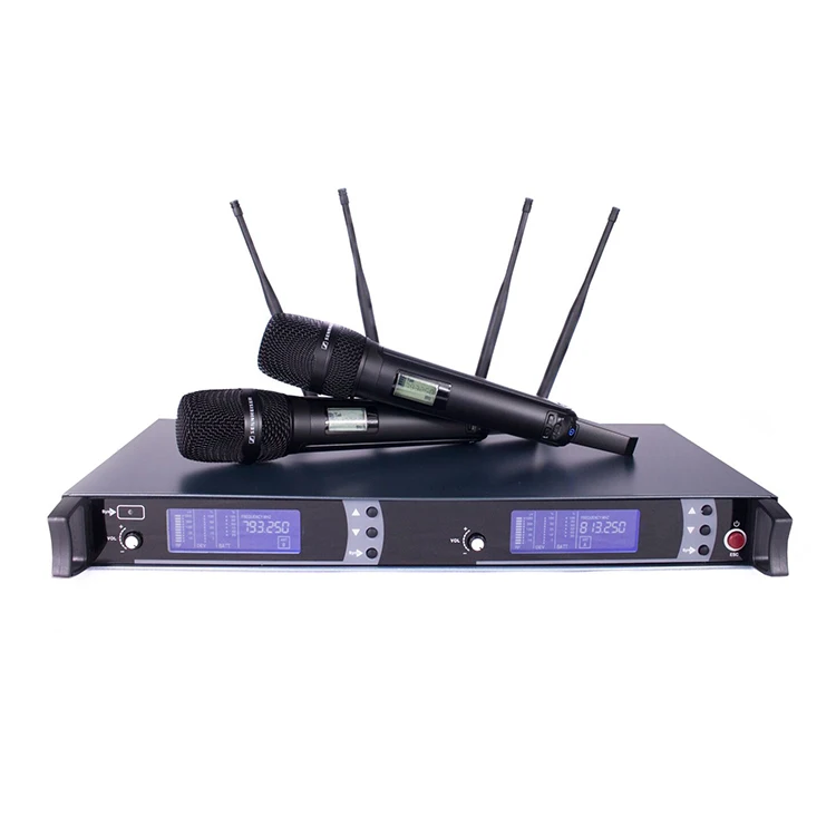 Sinbosen 2 channels UHF wireless handheld 100 receive range professional microphone for karaoke | Microphones