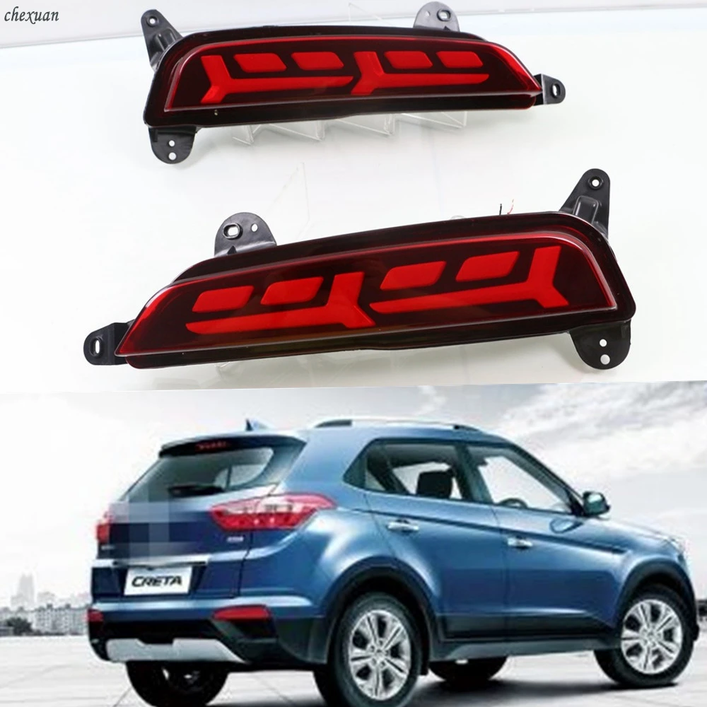 1 комплект светодиодные фонари для заднего бампера стоп сигнал поворота