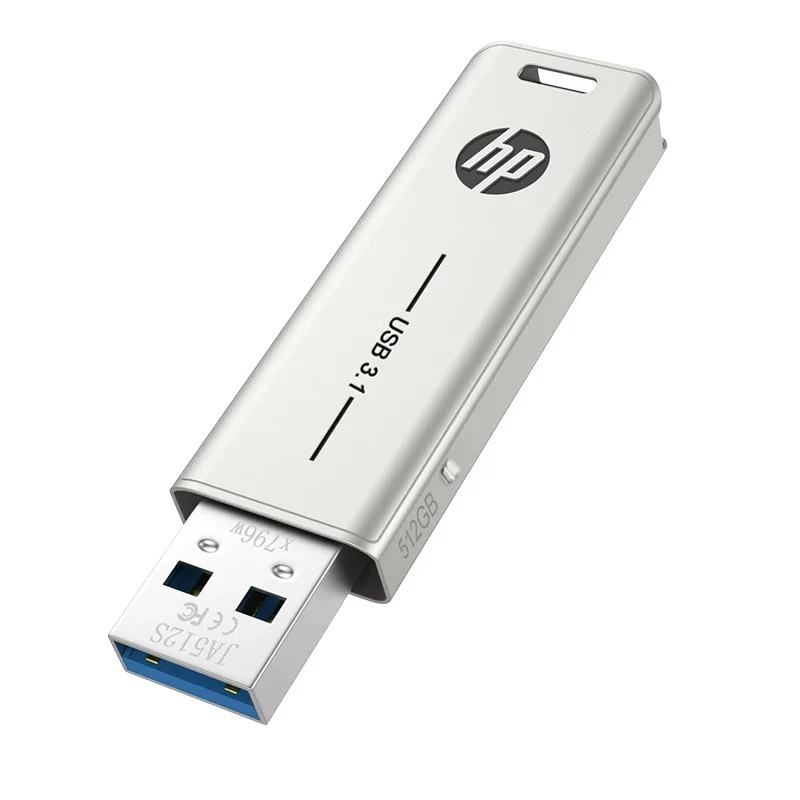 USB-флеш-накопитель HP X796W металлический 512/128/32/64/256 ГБ | Компьютеры и офис