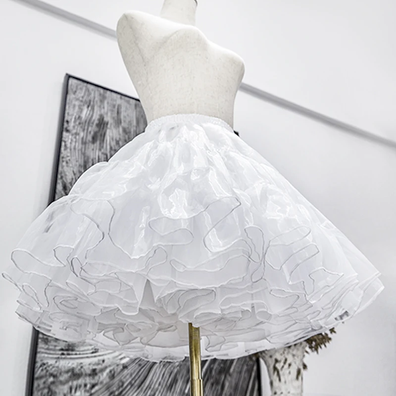 Цветочное платье для девочки мягкая пряжа пышная без косточек подъюбник