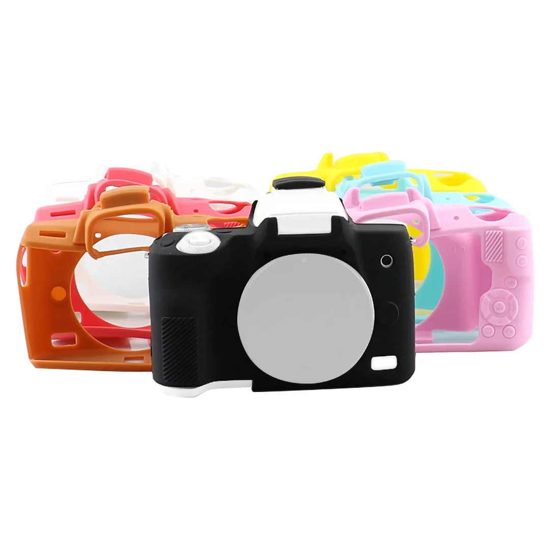 Силиконовая кожа брони чехол корпус протектор для Canon EOS M50 цифровой камеры sony Alpha