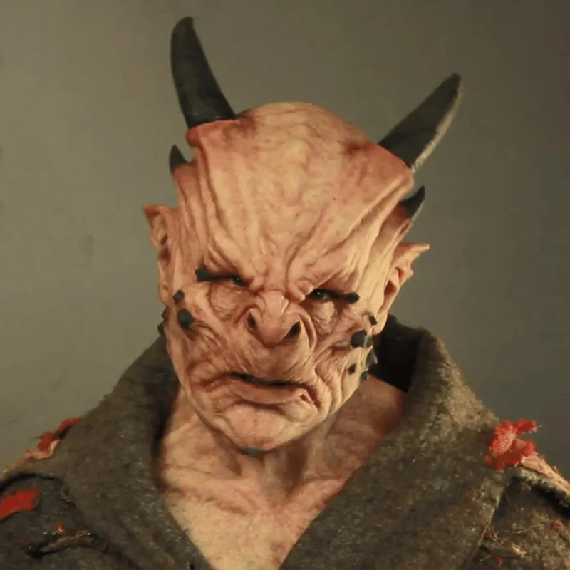 

Halloween scary mask Cowboy Monster Face latex party mask scary role-playing costume