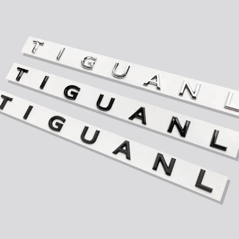 Эмблема с объемными буквами шрифтов для TIGUAN TIGUANL автостайлинг установка логотип