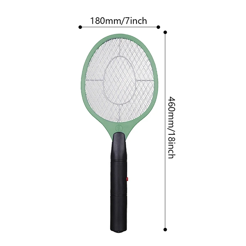 Electric Fly Swatter Home Mosquito Bug Zapper Kills Mosquitoes Safety Anti Mesh Cordless New Use AA Battery | Дом и сад