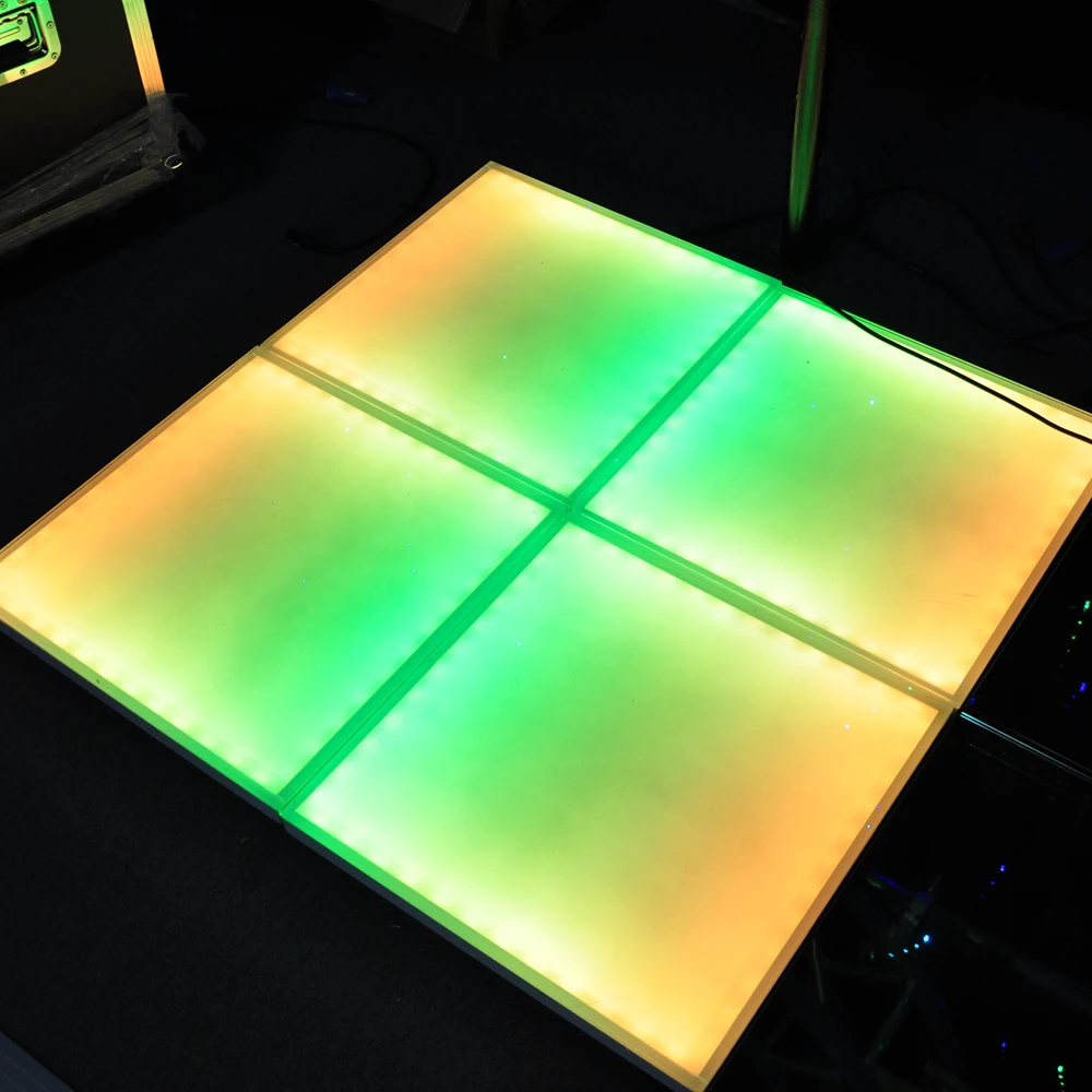 Gigertop RGB 50 см x светодиодный сценический пол КТВ бар закаленное Стекло танцпол