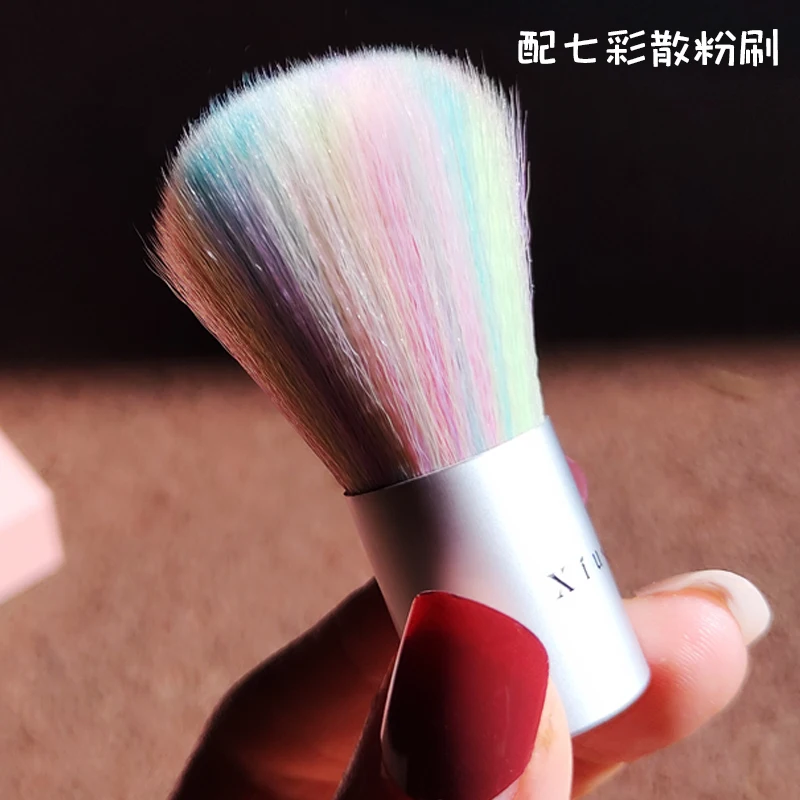 Пудра для лица Xiuse Абсорбирующая жировая воздушная медовая легкая стойкая