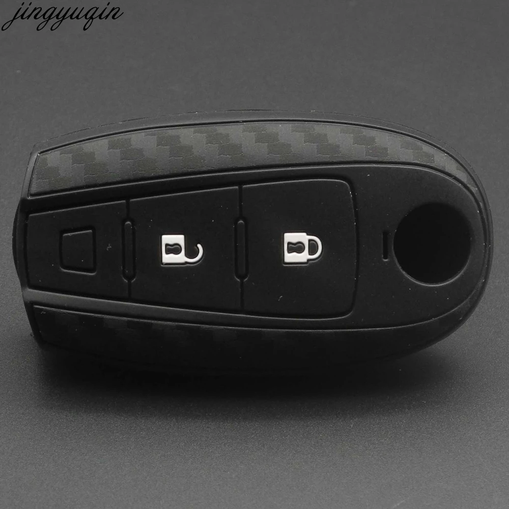 Чехол для автомобильного смарт ключа чехол из углеродного волокна силиконовый