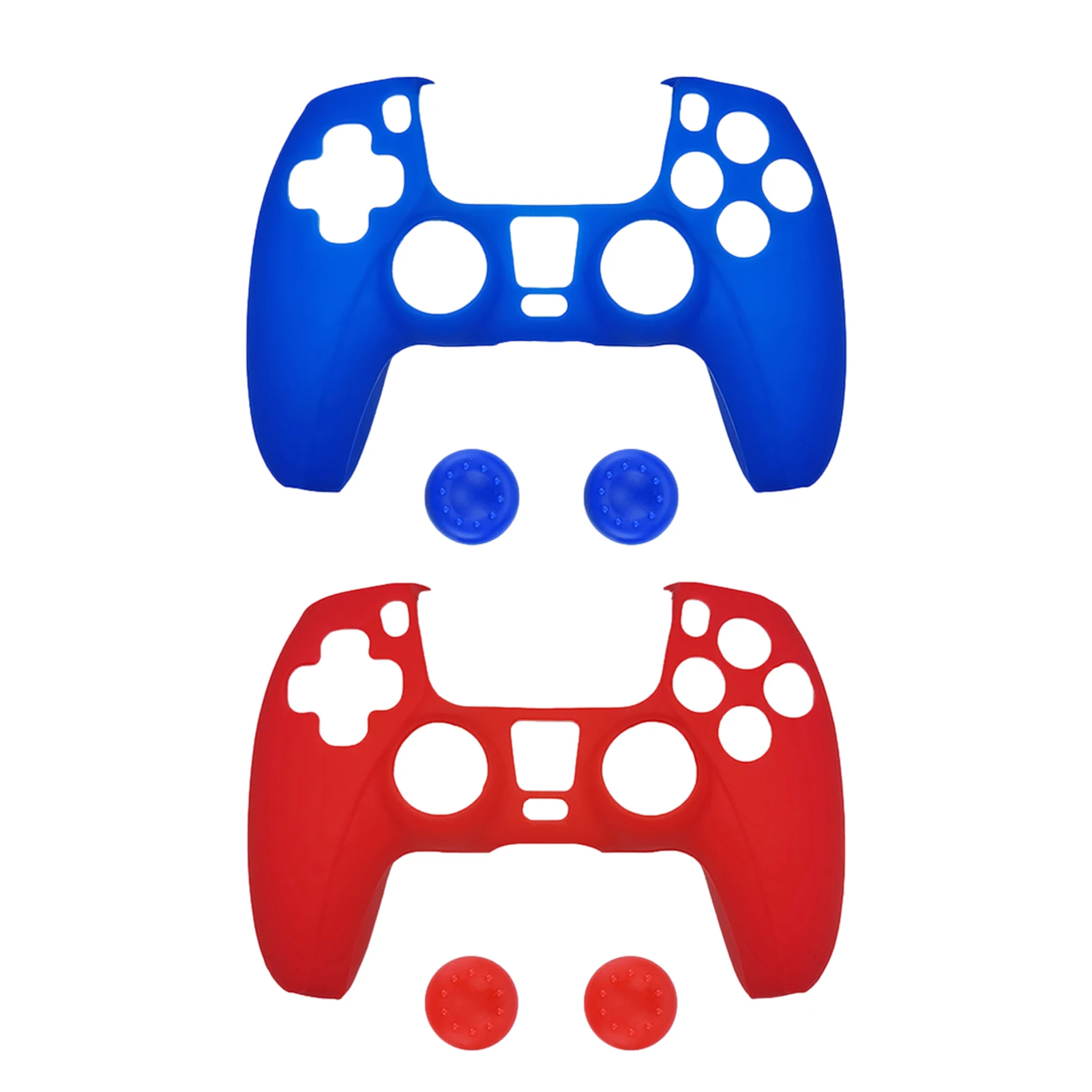 

Soft Silicone Gamepad Protective Case Cover Game Pad Joystick Case For SONY Playstation 5 PS5 Game Controller Skin Guard