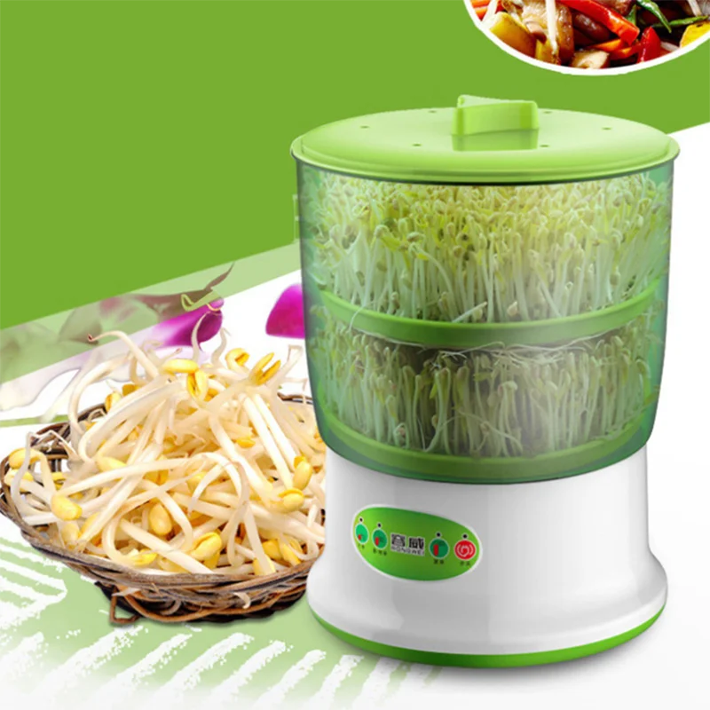 

Intelligent Bean Sprouts Machine Grow Automatic Large Capacity Thermostat Green Seeds Growing Automatic Bean Sprout Machine 220V