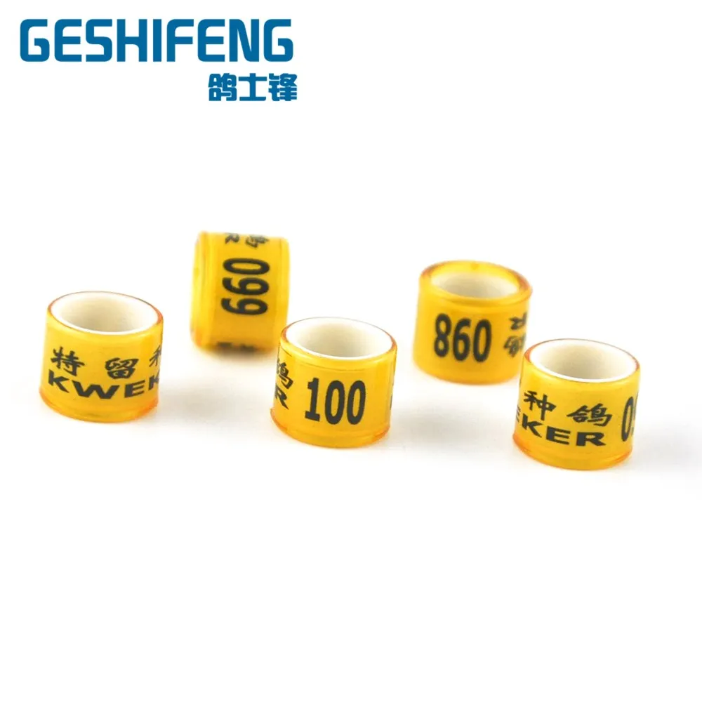 Plastic roller pigeon tracking foot rings for loft | Training &amp Behaviour Aids