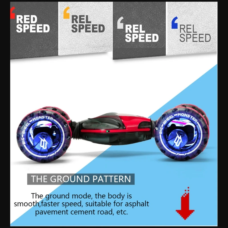 

Remote Control Stunt Car Gesture Induction Twisting Off-Road Vehicle Light Music Drift Dancing Side Driving RC Toy Gift for