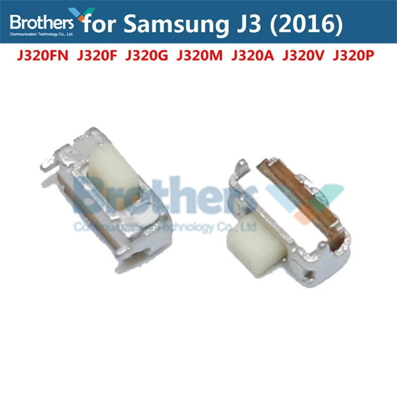 Гибкий кабель питания On Off для Samsung Galaxy J3 2016 J320, гибкий кабель для Samsung J320FN J320F J320G, кнопки питания, гибкие детали для телефона
