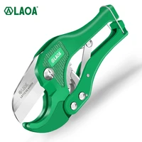 laoa pvc pipe cutter 42mm aluminum alloy body pvccpvcvepe tube cutter hand tools ratchet scissors